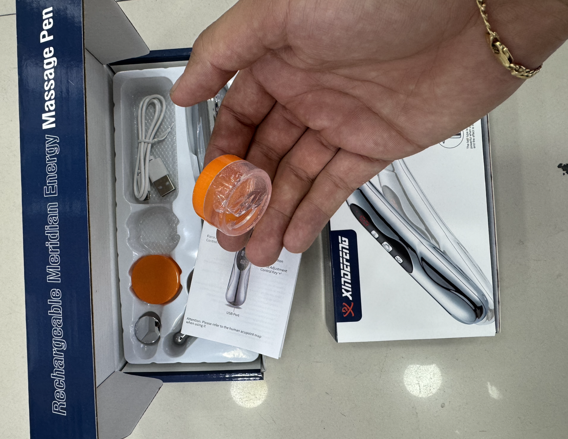 Lapiz de Acupuntura Premium Recargable